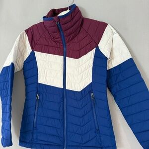 Columbia Powder Lite Blocked Puffer Jacket Size XS